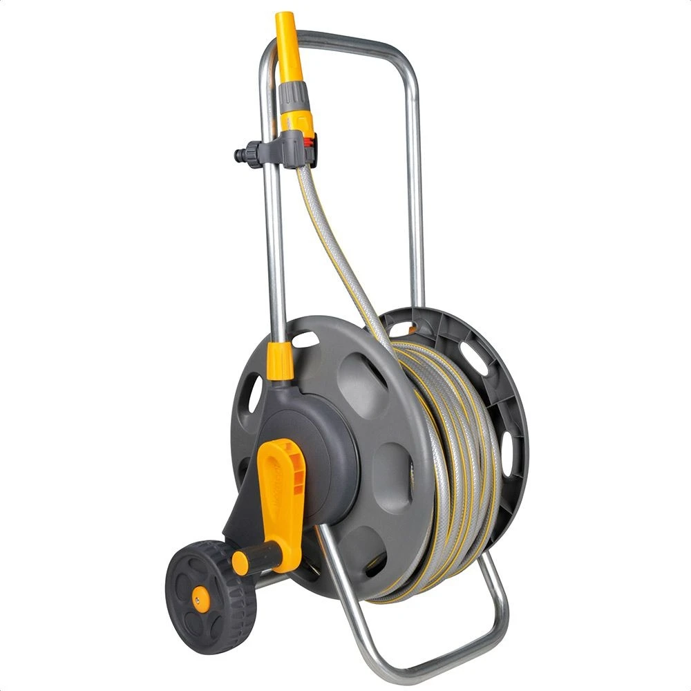 Hozelock Assembled Hose Cart With 30m Hose 3 Hozelock Assembled Hose Cart With 30m Hose