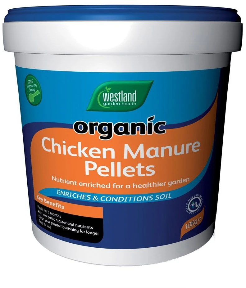 Westland Organic Chicken Manure Pellets - 10kg Bucket 3 Westland Organic Chicken Manure Pellets - 10kg Bucket