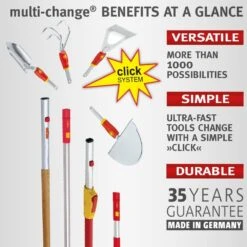 Wolf-Garten Wolf TB350M Multi-Change Patio Broom -Garden Care Sale Store 39516 11717