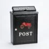 Harewood Black Red Tractor Post Box -Garden Care Sale Store 39679 11544
