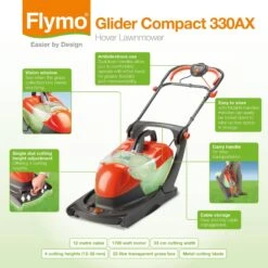 Flymo Glider Compact 330AX Lawnmower 9 Flymo Glider Compact 330AX Lawnmower -Garden Care Sale Store 40780 10630