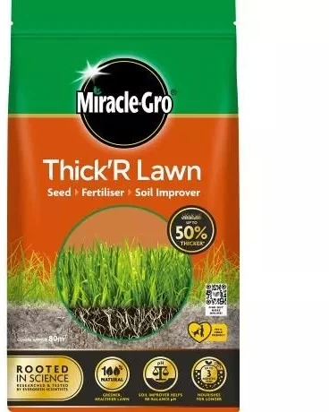Miracle-Gro Thick'R Lawn 80sqm 3 Miracle-Gro Thick'R Lawn 80sqm