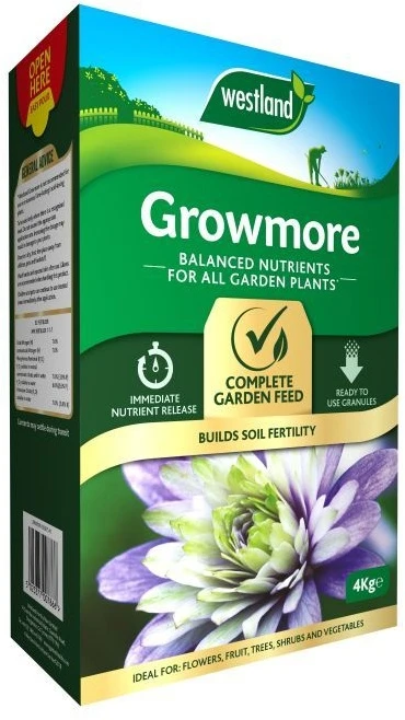 Westland Growmore Garden Fertiliser 4kg 3 Westland Growmore Garden Fertiliser 4kg