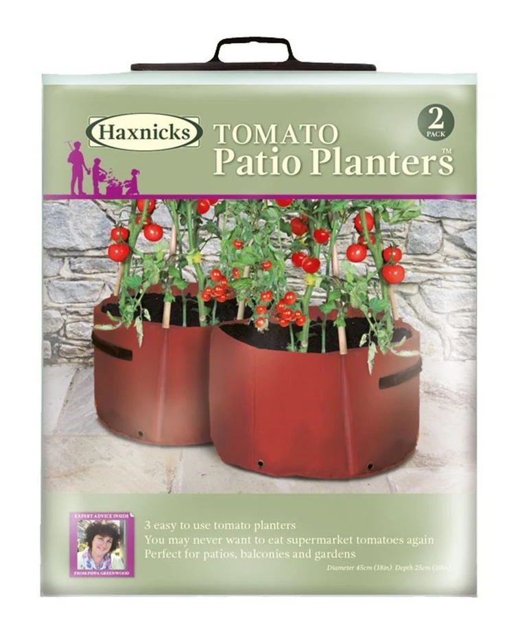 Haxnicks Patio Tomato Planters X2 3 Haxnicks Patio Tomato Planters X2