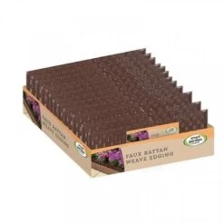 Smart Garden Faux Rattan Edging 4 Pack -Garden Care Sale Store 44679 5805