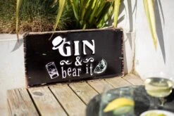 La Hacienda Gin & Bear It Garden Sign -Garden Care Sale Store 47045 2117