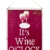 La Hacienda It's Wine O'Clock Garden Sign -Garden Care Sale Store 47056 2088