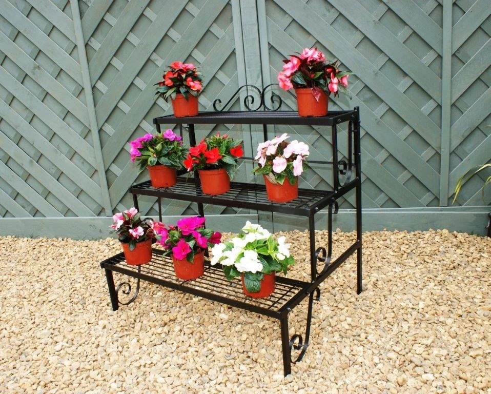 Poppy Forge Three Tier Pot Stand 4 Poppy Forge Three Tier Pot Stand - Image 2