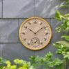 Smart Garden Beez Wall Clock And Thermometer -Garden Care Sale Store 50767 31783