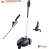 Yard Force - LM F24BN - 12V IFlex 3 In 1 Lawnmower/Trimmer -Garden Care Sale Store 51956 28070